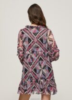 Women Multi Pepe Jeans Short Boxy Fit Dress 60J40179 - Image 3