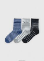 Women Multi Pepe Jeans Tess 3-Pack Socks 60J40559 - Image 2