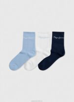 Women Multi Pepe Jeans Tess 3-Pack Socks 60J40559 - Image 5