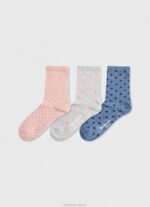 Women Multi Pepe Jeans Yara 3-Pack Socks 60J40557