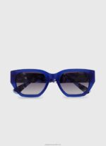 Women Navy Pepe Jeans Anglular Sunglasses 60J40768 - Image 2