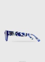 Women Navy Pepe Jeans Anglular Sunglasses 60J40768 - Image 3