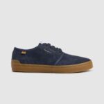 Women Navy Pepe Jeans Colin Shoe Leather Sneakers 60J40638