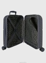 Women Navy Pepe Jeans Trolley Abs 55Cm. Highlight Hard Suitcase 60J40757 - Image 4