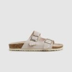 Women Nude Pepe Jeans Oban Etnic Leather Sandals 60J40672