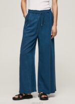 Women Ocean Pepe Jeans Paper Bag Wide Trousers 60J40302 - Image 2