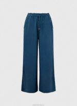 Women Ocean Pepe Jeans Paper Bag Wide Trousers 60J40302 - Image 5