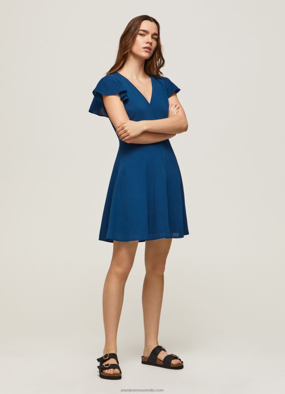 women_ocean_pepe_jeans_patrizia_crossed_collar_dress_60j40197.jpg Women Ocean Pepe Jeans Patrizia Crossed Collar Dress 60J40197 - Image 1