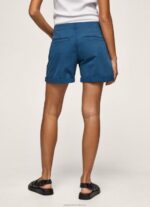 Women Ocean Pepe Jeans Regular Fit Chino Shorts 60J40523 - Image 4