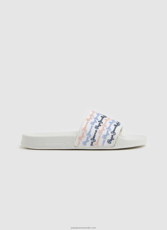 women_off_white_pepe_jeans_slider_set_beach_flip_flops_60j40691.jpg Women Off White Pepe Jeans Slider Set Beach Flip Flops 60J40691 - Image 1