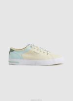 Women Pastel Lemon Pepe Jeans Kenton Road Basic Sneakers 60J40634