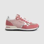 Women Pink Pepe Jeans Brit Heritage Combined Sneakers 60J40614