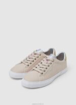 Women Pinkish Pepe Jeans Kenton Flag Basic Sneakers 60J40598 - Image 3