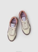 Women Powder Wine Pepe Jeans London Mad Running Sneakers 60J40622 - Image 2