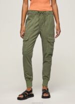 Women Range Pepe Jeans New Crusade Cargo Joggers 60J40316 - Image 2