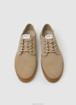 Women Sand Pepe Jeans Colin Shoe Leather Sneakers 60J40639 - Image 2