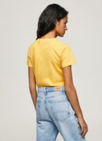 Women Shine Pepe Jeans Printed T-Shirt 60J40454 - Image 4