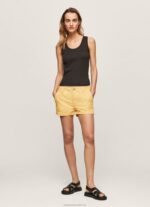 Women Shine Pepe Jeans Regular Fit Cotton Shorts 60J40518
