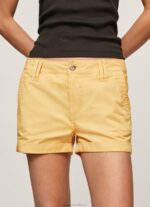 Women Shine Pepe Jeans Regular Fit Cotton Shorts 60J40518 - Image 3