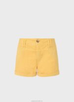 Women Shine Pepe Jeans Regular Fit Cotton Shorts 60J40518 - Image 5