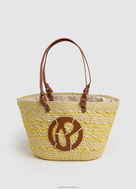 women_shine_pepe_jeans_woven_straw_basket_bag_60j40725.jpg Women Shine Pepe Jeans Woven Straw Basket Bag 60J40725 - Image 1