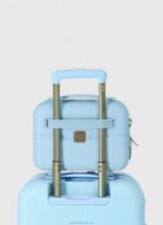 Women Sky Pepe Jeans Embossed Logo Travel Bag 60J40750 - Image 2