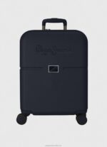 Women Sky Pepe Jeans Embossed Logo Travel Bag 60J40750 - Image 4