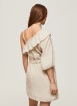 Women Stone Pepe Jeans Asymmetrical Dress 60J40201 - Image 4