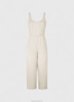 Women Stone Pepe Jeans Long Jumpsuit With Heart Neckline 60J40153 - Image 5