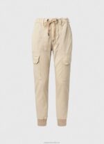 Women Stone Pepe Jeans New Crusade Cargo Joggers 60J40318 - Image 5