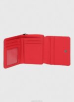 Women Studio Red Pepe Jeans Checkered Wallet 60J40729 - Image 4