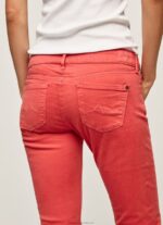 Women Studio Red Pepe Jeans Classic Skinny Trousers 60J40315 - Image 5