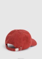 Women Studio Red Pepe Jeans Embroidered Logo Basic Cap 60J40779 - Image 2