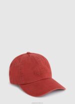 Women Studio Red Pepe Jeans Embroidered Logo Basic Cap 60J40779