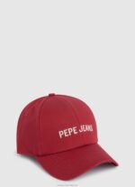 Women Studio Red Pepe Jeans Embroidered Logo Basic Cap 60J40786