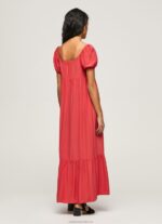 Women Studio Red Pepe Jeans Flowy Dress 60J40150 - Image 4