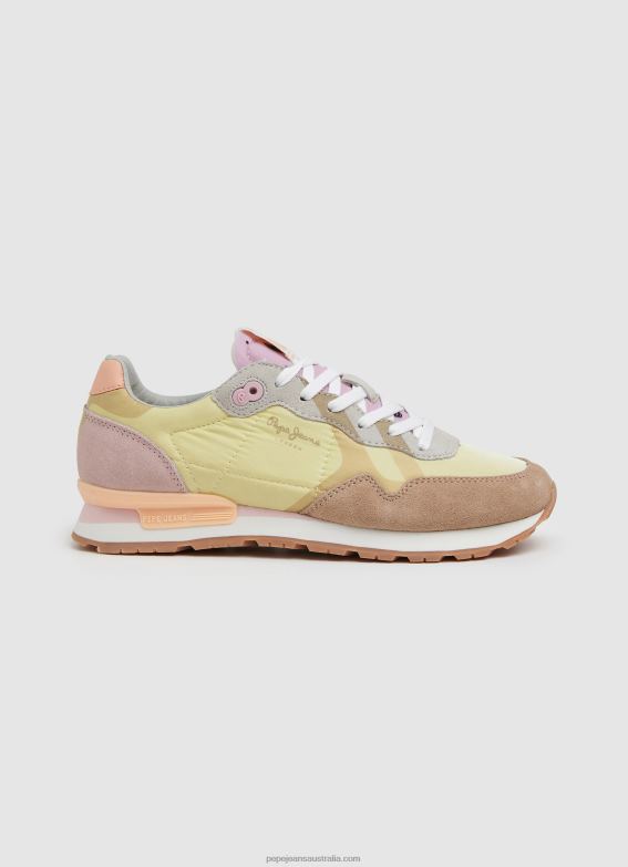 women_sunrise_pepe_jeans_brit_print_combined_sneakers_60j40617.jpg Women Sunrise Pepe Jeans Brit Print Combined Sneakers 60J40617 - Image 1