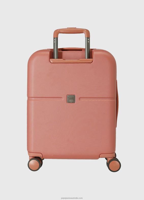 Women Terracotta Pepe Jeans Trolley Abs 55Cm. Highlight Hard Suitcase 60J40755 - Image 3