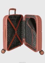 Women Terracotta Pepe Jeans Trolley Abs 55Cm. Highlight Hard Suitcase 60J40755 - Image 4