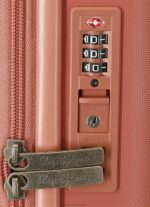 Women Terracotta Pepe Jeans Trolley Abs 55Cm. Highlight Hard Suitcase 60J40755 - Image 5