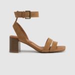 Women Tobacco Pepe Jeans Altea Smart Suede Sandals 60J40642