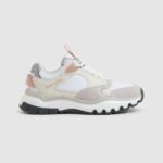 Women White Pepe Jeans Banksy Plain Combined Sneakers 60J40581