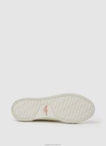Women White Pepe Jeans Brady Bandan Canvas Sneakers 60J40632 - Image 5