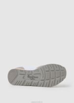 Women White Pepe Jeans Brit Heritage Combined Sneakers 60J40615 - Image 5