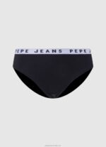 Women White Pepe Jeans Classic Panty With Printed Logo 60J40542 - Image 5