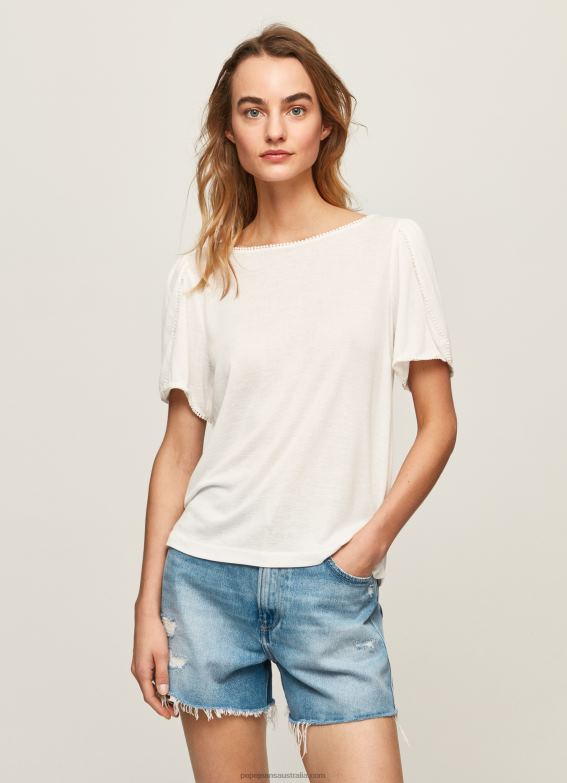 women_white_pepe_jeans_marbled_boat_collar_t_shirt_60j40452.jpg Women White Pepe Jeans Marbled Boat Collar T-Shirt 60J40452 - Image 1