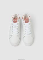 Women White Pepe Jeans Milton Soft Classic Sneakers 60J40584 - Image 2