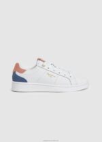 Women White Pepe Jeans Milton Soft Classic Sneakers 60J40584