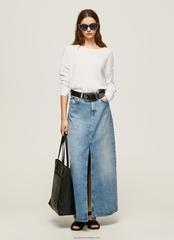 women_white_pepe_jeans_relaxed_fit_boat_neck_jersey_60j40256.jpg Women White Pepe Jeans Relaxed Fit Boat Neck Jersey 60J40256 - Image 1