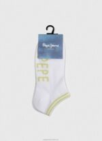 Women White Pepe Jeans Sandi 3-Pack Socks 60J40561 - Image 3